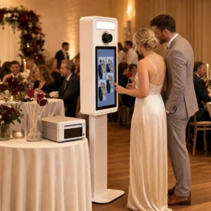 Fotobox mit Profi-Drucker im Einsatz auf einer Hochzeit